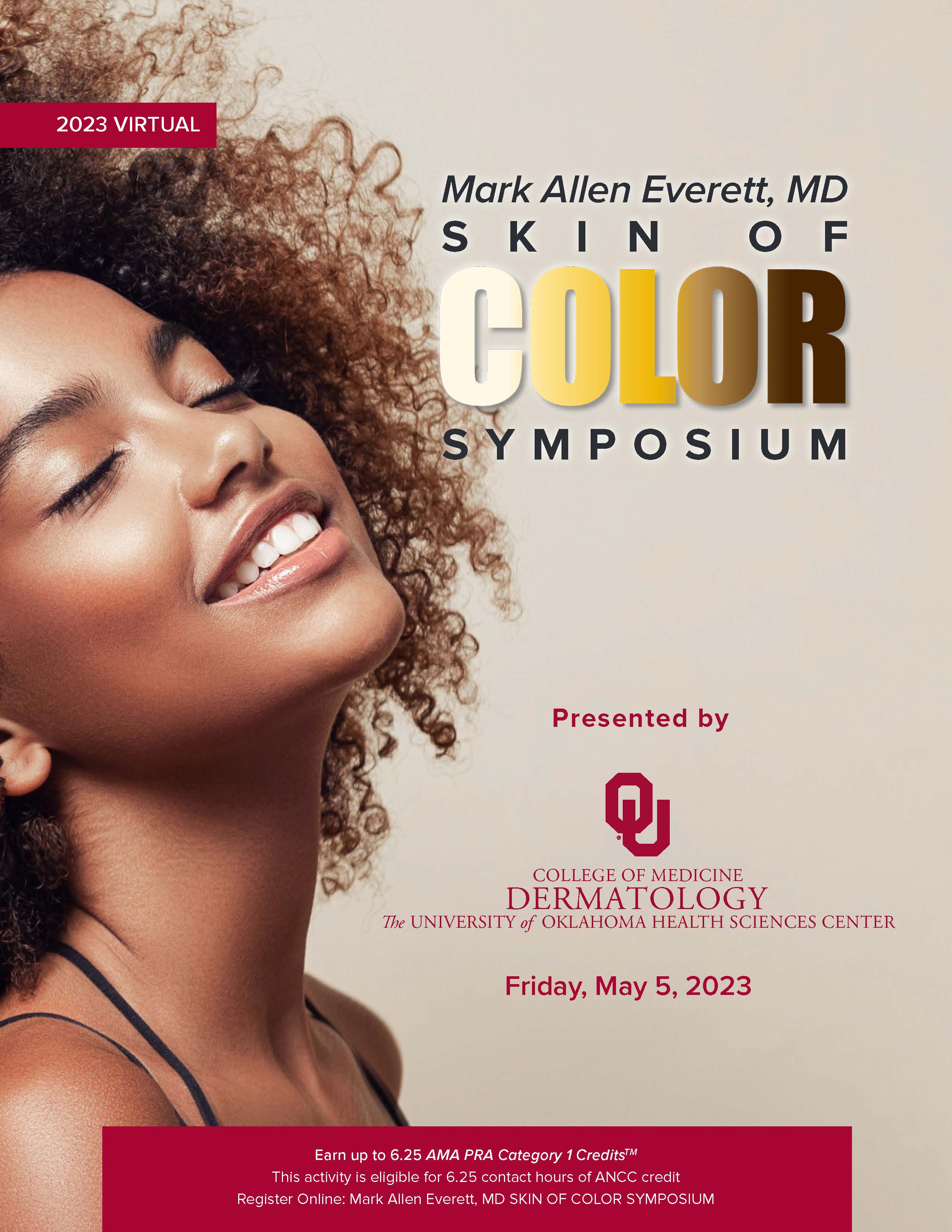 23002, 2023 Virtual Mark Allen Everett, MD, Skin of Color Symposium, 2023_05_05 Banner